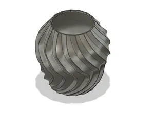 Ribbed Planter