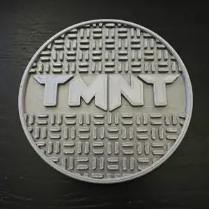 TMNT Manhole Drink Coaster