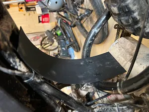Razor MX500 / MX650 / SX500 Mud Guard for the rear