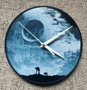 Death star clock (Filament Painting)