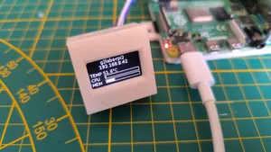 AdaptCase – OLED 0.96" Parametric Enclosure - Plain and angled