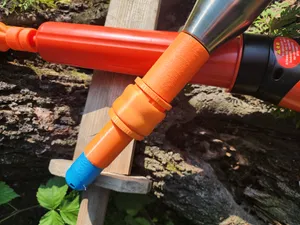 Drain Blaster Little Rocket Adapter, no glue no screws