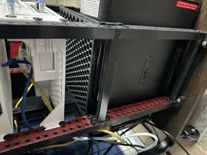 Dog bone for 10 inch server rack