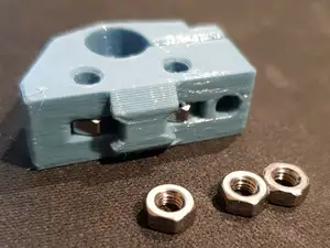 Prusa i3MK3S+ y-rod-holder for standard M3 Nut