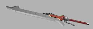 Devil may cry 4 Red Queen Sword
