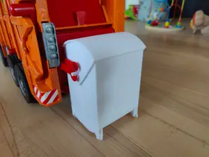 Bruder Large Garbage Can