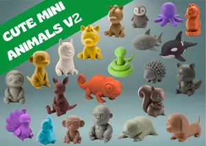 Cute Mini Animals Edition 2