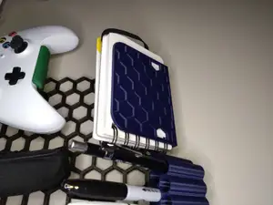 Notebook holder for HSW