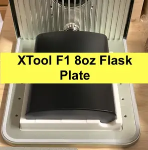 XTool F1 8oz Flask Plate / Jig