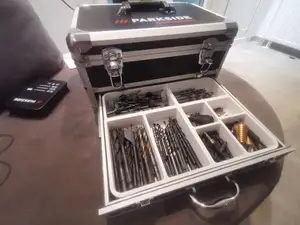 Inserts set for Parkside performance drill case