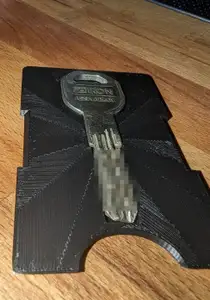 Cover for Lockcard Wallet including an "Assa Abloy Ikon RW6" Key
