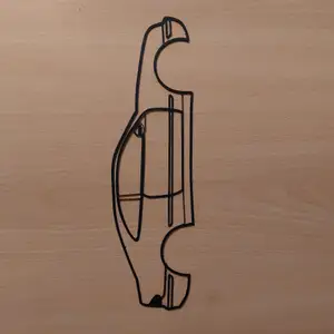 Mercedes Benz CLK W208 Wall Art Silhouette
