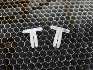 Laser Cutter Piece Holder for Honeycomb Beds