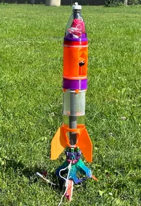 Water Rocket Payloads and Fins (prototypes)