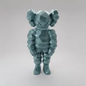 KAWS Inspired Figures - Low-Poly (XX)