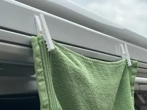 Clamp for camper / caravan awning