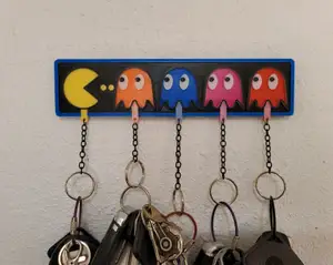 Pac Man Key Holder No MMU Required