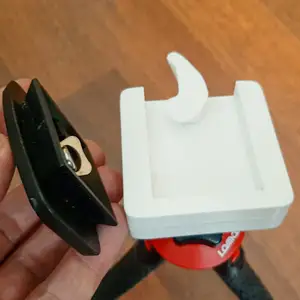 quick release camera mount base, which can be attached to 1/4 inch photo screw
