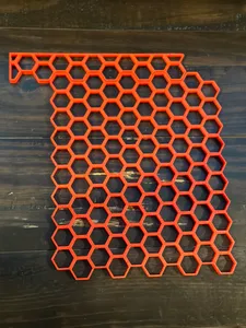Honeycomb Wall - Large Panel Format - Edge