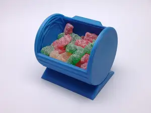 Print-in-Place Roll-Top Snack Box