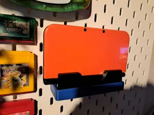 New 3ds xl charging dock holder for ikea skadis
