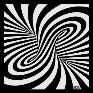 Twirl 3D Effect Lithophane