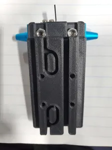 Anycubic Predator carriage with adapter plate one assembly and motor spacer to complete upgrade after installing linear rails.