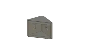 Furniture corner bracket