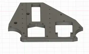LowRider 3 CNC YZ Plates for Smaller 3D Printer Beds