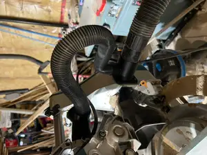 Makita LS1219L Miter Saw 2 1/2" Dust Adapter