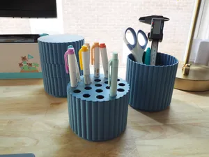 Modular Stacking Desk Organizer System