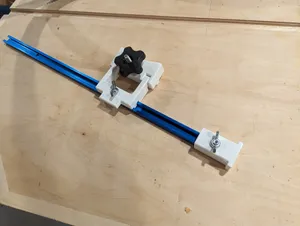 Flip Stop Block (print-in-place) for fenceless miter saw station
