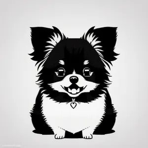 Pomeranian Dog Wall Art
