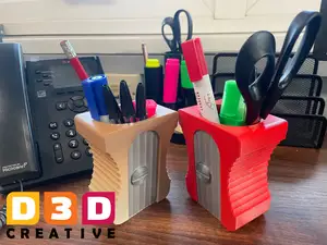 Pencil Sharpener Desk Tidy Storage for Office/Home Desks