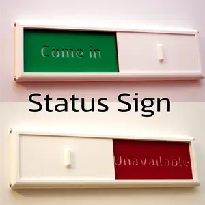 Available/ Busy Office Status Sign