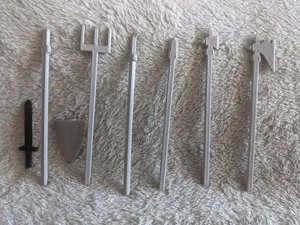 Mini 13: Melee Weapon Set - Polearms 1