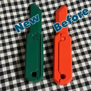 Gravity knife fidget toy extended (no screws)