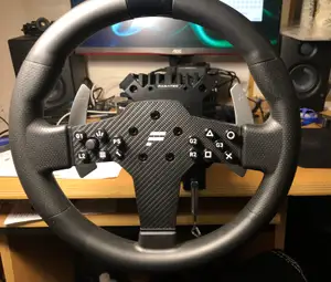Fanatec CSL steering wheel P1 V2 - custom button caps