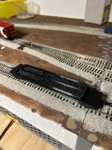 Weight box for HO scale railway cars