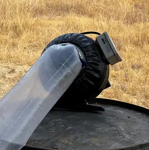 Inline Fan Intake Filter Mount - DIY Supplied Air Respirator (SAR)