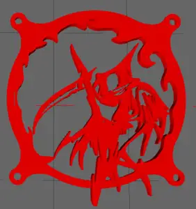 Grim Reaper 120mm fan grill