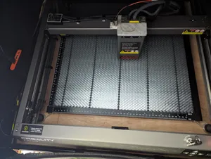 Creality Falcon 2 40w foot mount with bed aligment