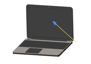 3D mouse pointer - Screen free from fingerprints