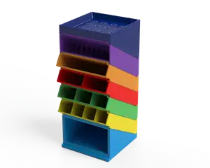 Modular Stackable Office Desk Organizer