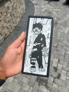 Rock Lee Manga Panel - Naruto - made w/ HueForge