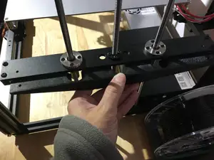 X5SA Pro 330 Z-axis support (Slide in place).