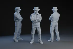 Stylized Walter White Figurine