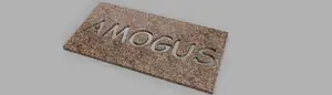 Amogus plate