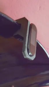 MiBand4(or3) holder/mount/clamp (on Motorcycle windshield)