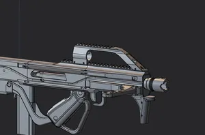 Picatinny rail riser (with peep sights)
